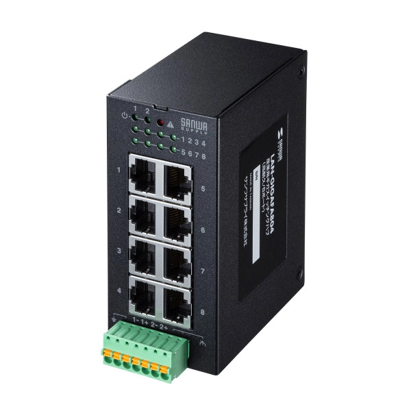 産業用ギガスイッチングハブ(高耐久/8ポート) LAN-GIGAFA804