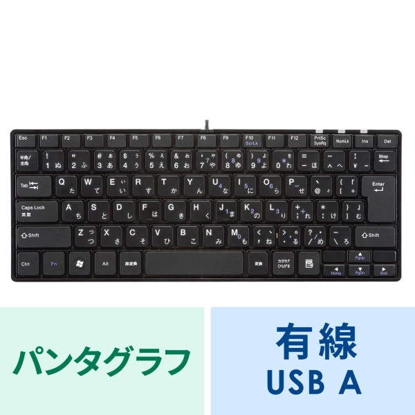 USBスリムキーボード ブラック SKB-SL18BKN