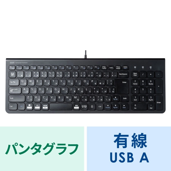 USBスリムキーボード SKB-SL31BK