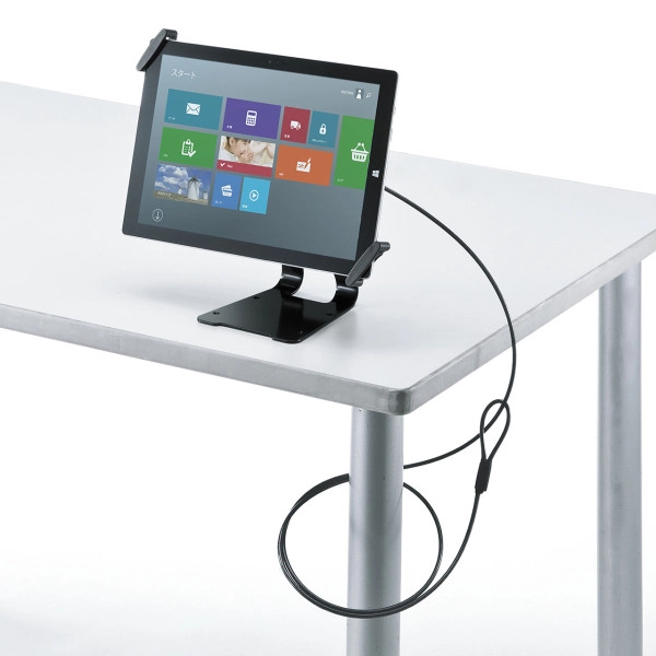 タブレット汎用セキュリティ10～13インチ対応(eセキュリティ・ブラック) SLE-31STB13BK