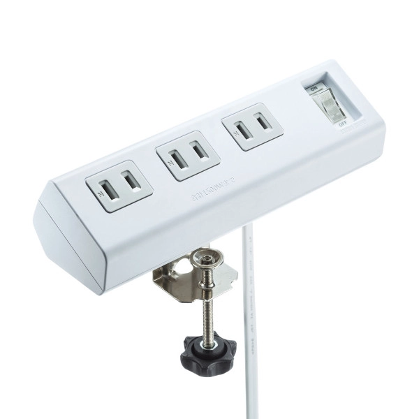 便利タップ(クランプ固定式) TAP-B53W