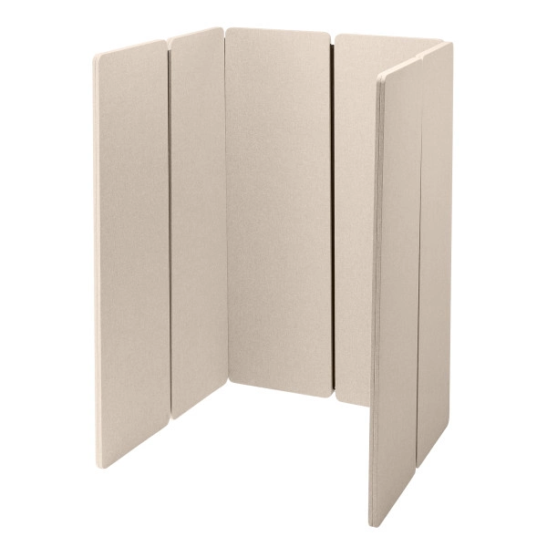 パーティションブース(H1600・ベージュ) SPT-PB002BG