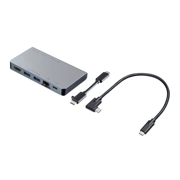 USB Type-C ドッキングハブ(HDMI・LANポート搭載) USB-3TCH15S2