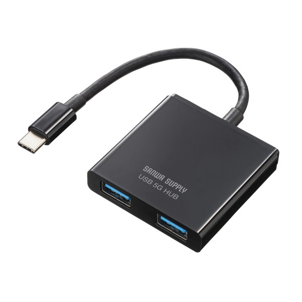 USB Type-C　ハブ（A×2/C×1） USB-3TCP9BK