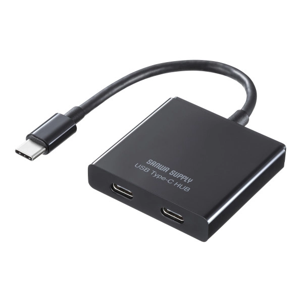 USB Type-C　ハブ（C×2） USB-3TCP12BK