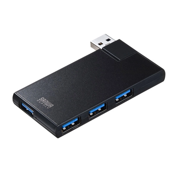 USB3.0 4ポートハブ（ブラック） USB-3HSC1BK