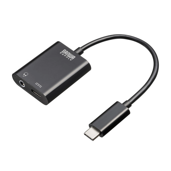 Type-Cオーディオ変換アダプタ（USB PD対応） MM-ADUSBTC3