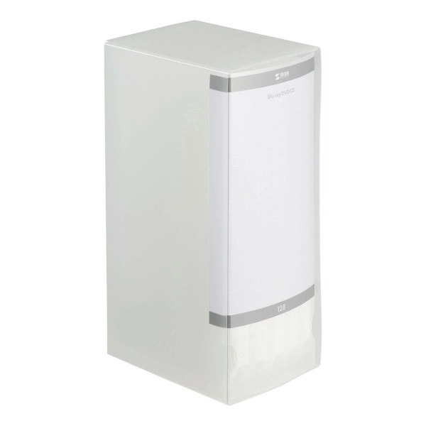 ブルーレイディスク対応ファイルケース（128枚収納・クリア） FCD-FLBD128CL