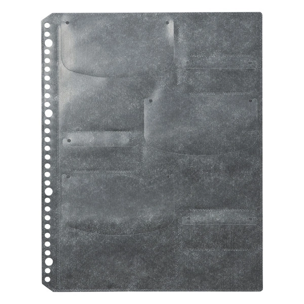 ブルーレイディスク対応A4リフィルシート（5シート入り・ブラック） FCD-RLBD30BK