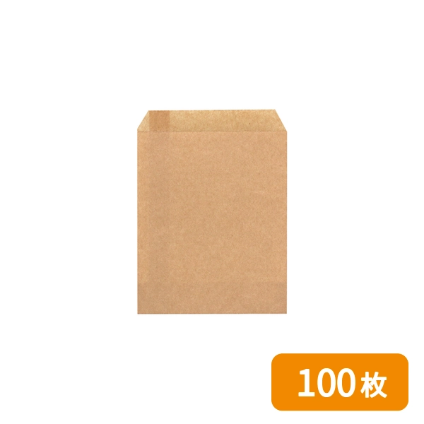 【HEIKO】NF(ノンフッ素)耐油平袋 特小 未晒無地 100枚