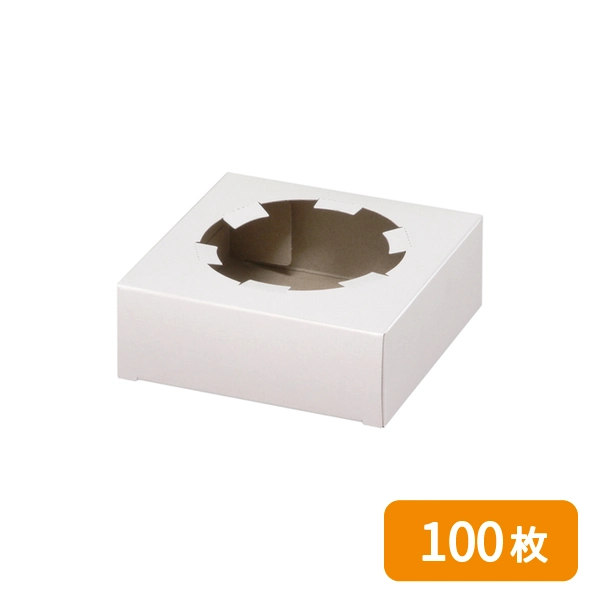 【HEIKO】カップホルダー 1個用 白 100枚