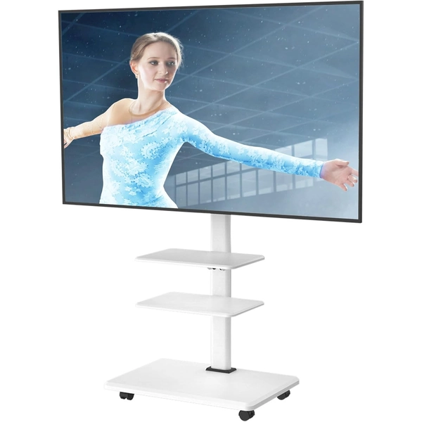 FFF テレビスタンド (ホワイト) FFF-TVSTT3WWH