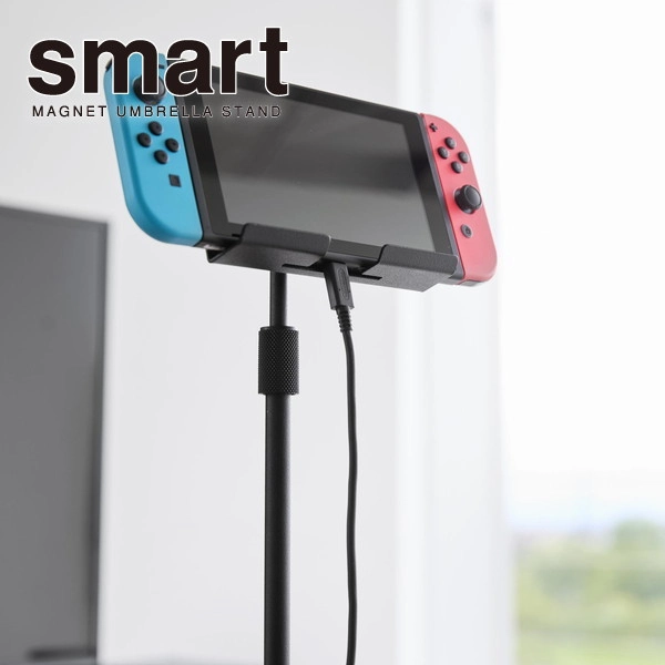 【smart】高さと角度が調節できるタブレットスタンド スマート ブラック