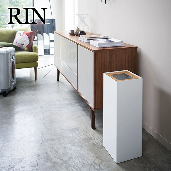 【RIN】トラッシュカン リン 角型ロング ナチュラル