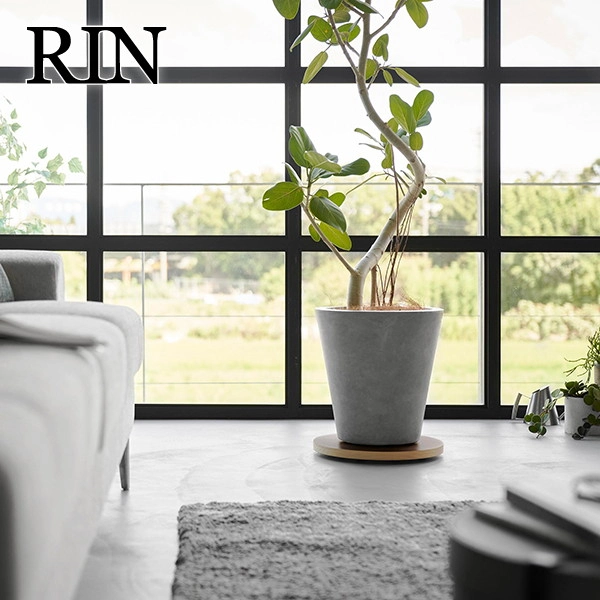 【RIN】インテリア低台車 リン ラウンド ブラウン