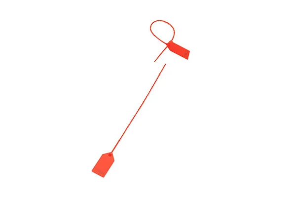 プラスチック封印具（連番入り）　STN210-RED-GI　赤