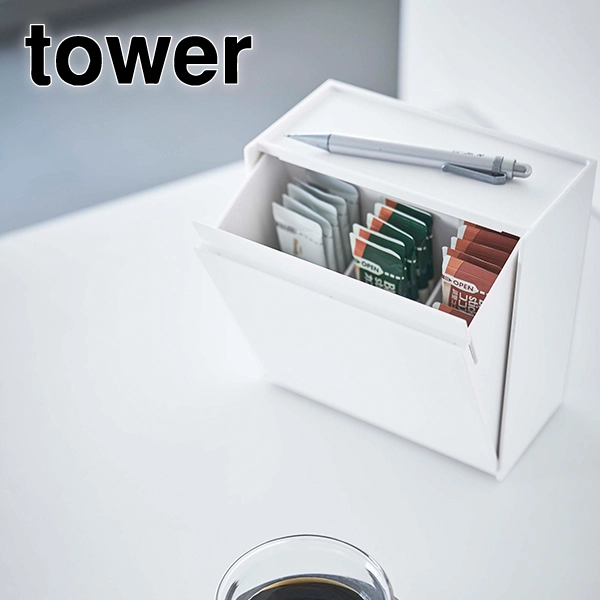 【tower】マグネットインスタントスティックホルダー タワー (ホワイト)