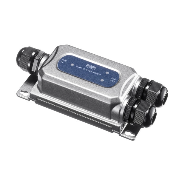 PoEエクステンダー(防水対応・2分配出力) LAN-EXPOE3