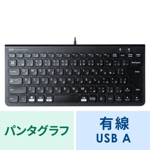 USBスリムキーボード SKB-SL32BK