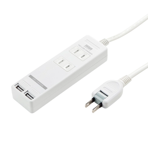 USBシャッター付きタップ TAP-B110USH-3W