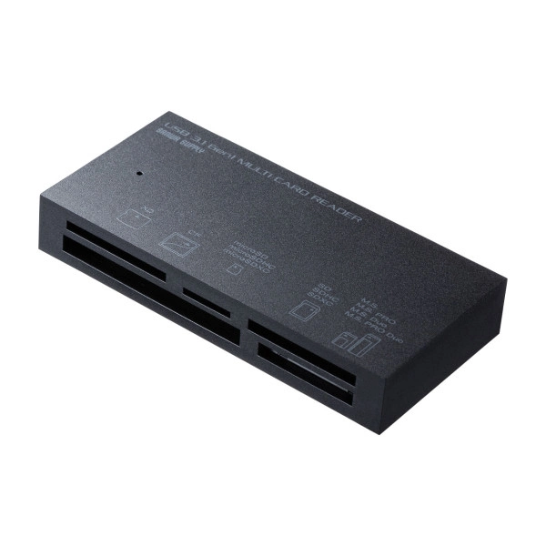 USB3.1 マルチカードリーダー（ブラック） ADR-3ML50BK