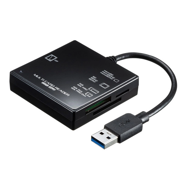 USB3.1 マルチカードリーダー ADR-3ML39BKN