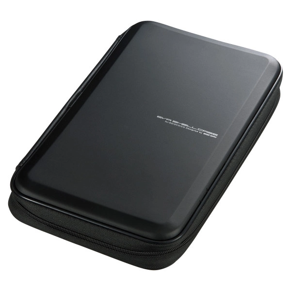 ブルーレイディスク対応セミハードケース（56枚収納・ブラック） FCD-WLBD56BK