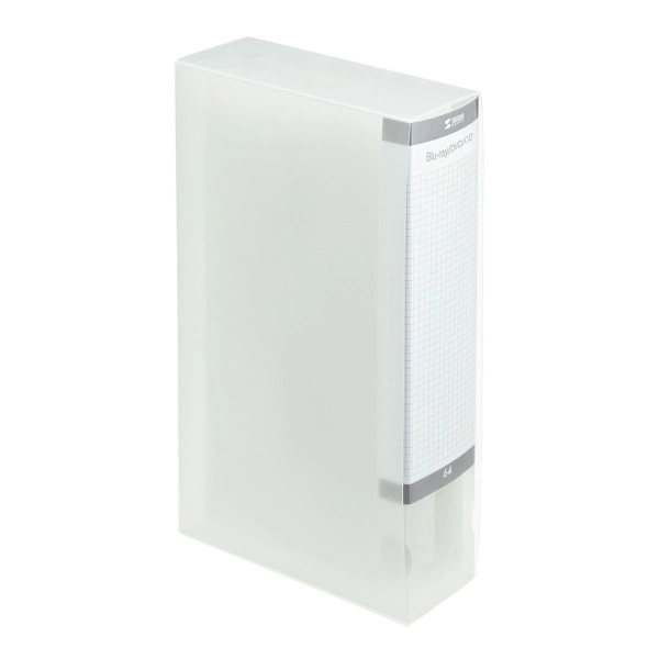 ブルーレイディスク対応ファイルケース（64枚収納・クリア） FCD-FLBD64C