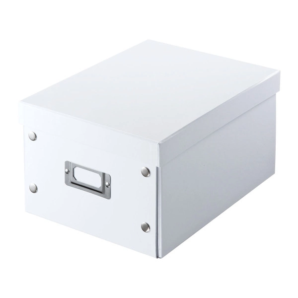 組み立て式DVD BOX（ホワイト・W210mm） FCD-MT4WN