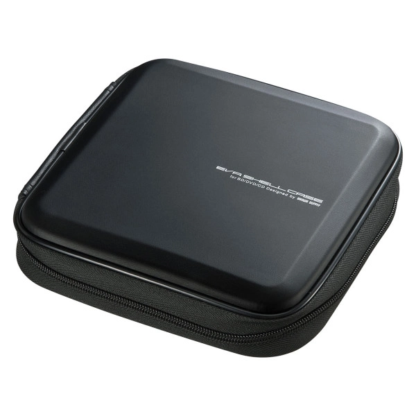 ブルーレイディスク対応セミハードケース（24枚収納・ブラック） FCD-WLBD24BK