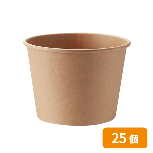 【HEIKO】食品容器 未晒フードカップ 中型 1000ml 口径142mm 25個