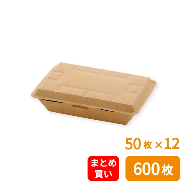 【HEIKO】食品容器 クラフトフードパック FP-350 50枚×12 (600枚)