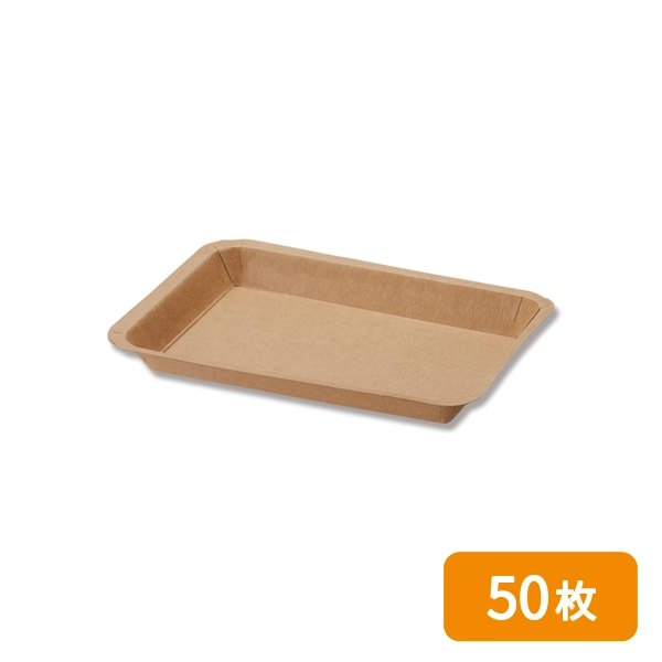 【HEIKO】食品容器 クラフトフードトレー 12x17 50枚