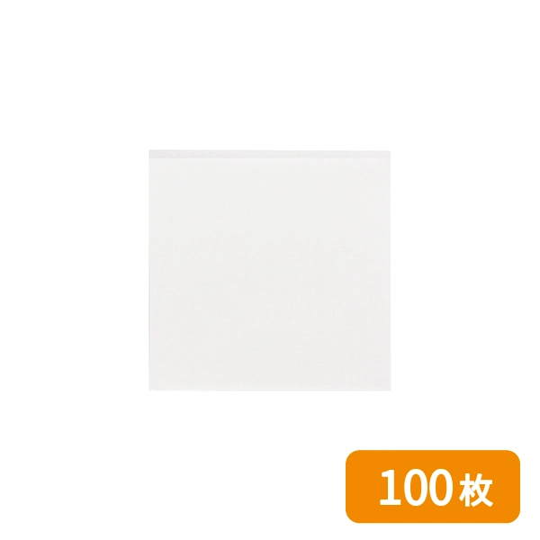 【HEIKO】耐油袋 エコバーガー袋 NO.12 白無地 100枚