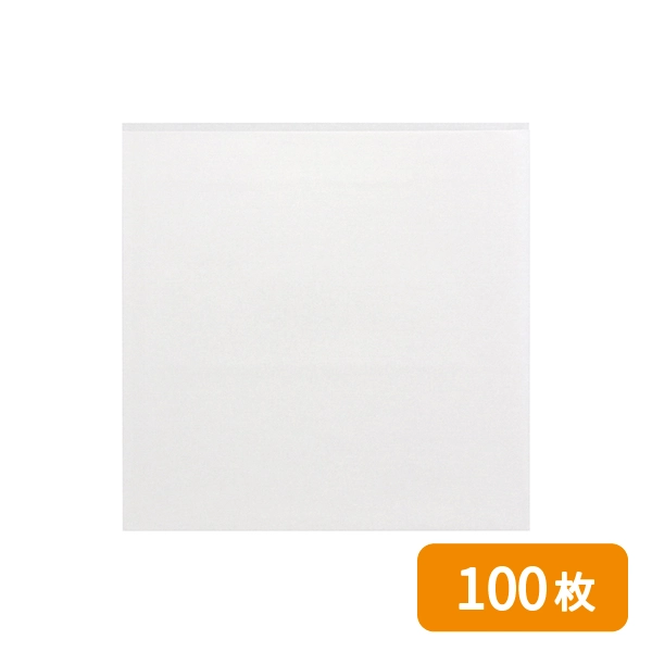 【HEIKO】耐油袋 エコバーガー袋 NO.20 白無地 100枚