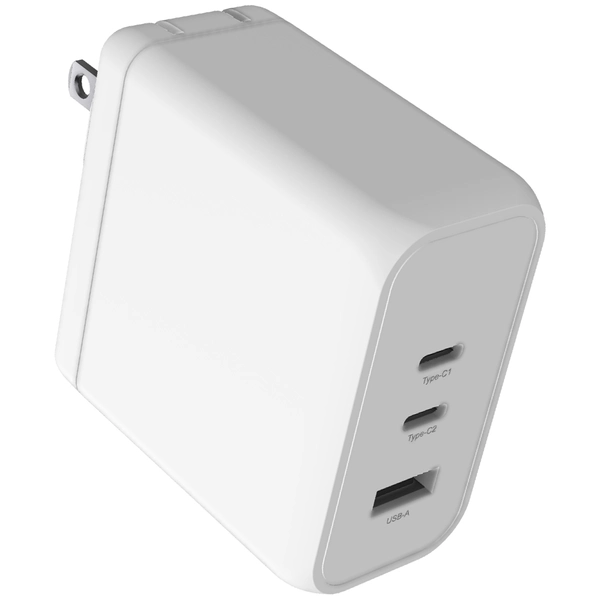 FFF GaN(窒化ガリウム)採用 100W/3ポート USB急速充電器 FFF-ACC100CCA