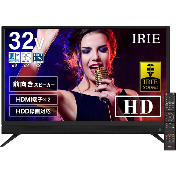 FFF IRIE 32V型 液晶テレビ (ホワイト) FFF-TV32WWH2: 機械