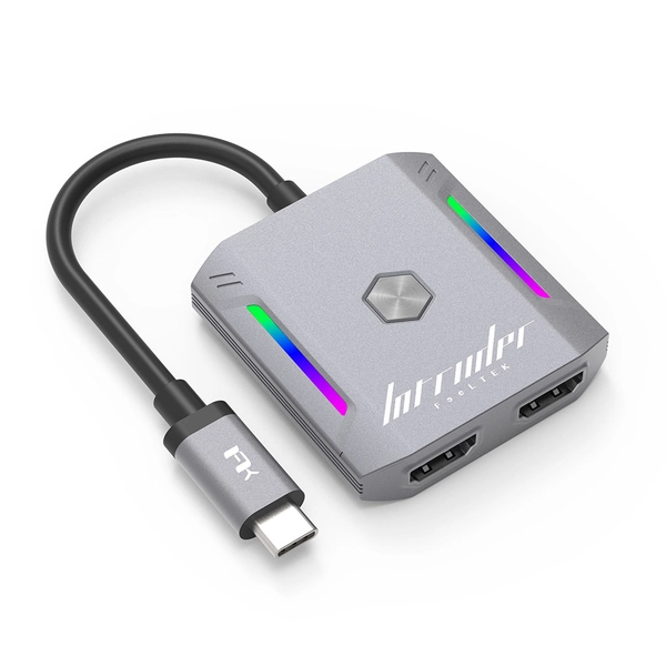 Feeltek Intruder USB Type-C to Dual HDMI 変換アダプタ