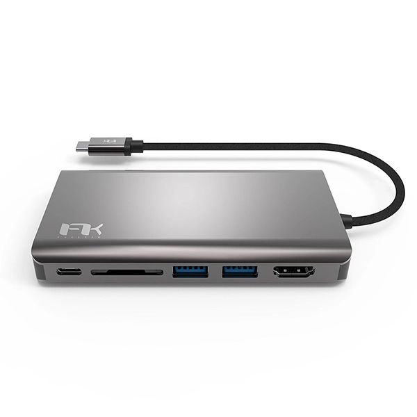 Feeltek ポータブル 8-in-1 USB Type-C ハブ UCH008AP2